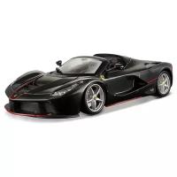 Bburago Коллекционная машинка Феррари 1:43 Ferrari LaFerrari, черная