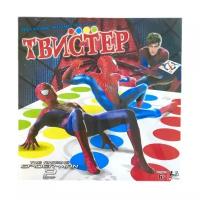 Напольная развлекательная игра Твистер Человек Паук (Twister Spider man)