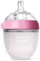 Бутылочка для кормления, цвет розовый (150 мл.) Comotomo Natural Feel Baby Bottle