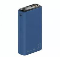 Внешний аккумулятор Olmio QS-30 22.5W 30000 mAh темно-синий