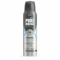 PURE MINERAL MEN Антиперспирант невидимый Активная защита, 150мл. баллон