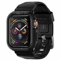 Прочный чехол SPIGEN для Apple Watch 5 / 4 (44мм) - Rugged Armor Pro - Черный - 062CS25324