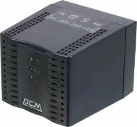 Стабилизатор напряжения POWERCOM TCA-1200 черный [tca-1200 black]