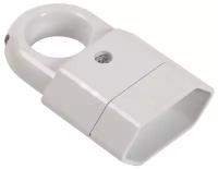 SmartBuy штепсель 6А 250В (АБС-пластик, под плоскую вилку, белый с кольцом) SBE-2.5-S10-w (арт. 808958)