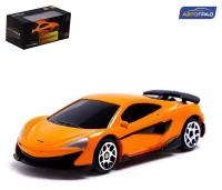 Машина металлическая ТероПром 7153003 McLaren 600LT, 1:64, цвет оранжевый