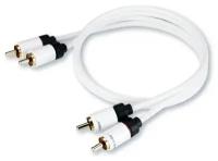 Стерео кабель Real Cable 2RCA-2RCA, 0.5 м