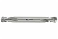 Сверло двухстороннее по металлу Ruko 4,9x62мм DIN1897 HSS-G h8 3xD 130° 252049