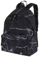 Рюкзак BRAUBERG универсальный, сити-формат, Black marble, 20 литров, 41х32х14 см, 270790