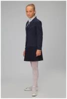 Школьный жакет для девочки Инфанта, модель 90701, цвет синий, размер 170/100