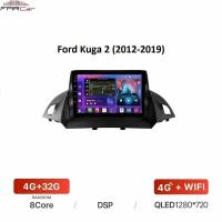 Штатная магнитола FarCar для Ford Kuga 2 (2012-2019) на Android 10 (4gb/32gb/WiFi/BT/GPS/DSP/QLED/4G)