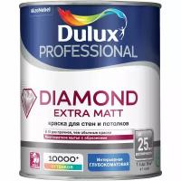 Краска Dulux Professional Diamond Extra Matt глубокоматовая 1 л База BW (белая)