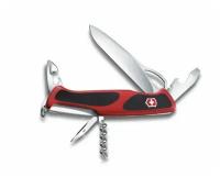 Нож перочинный Victorinox RangerGrip 61 0.9553.MC 130мм 11функц. красныйчерный карт.коробка