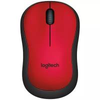 Мышь Logitech M220 Silent, красный