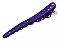 Зажимы для волос 2 шт. Y.S.Park YS-Shark Clip Purple Metal
