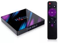 H96 MAX Android 10 ТВ-приставка 4/32 Gb четырехъядерный 64 бит 2,4G/5G Wifi BT 4,0 4K HD