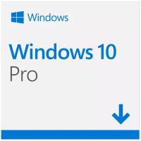 Microsoft Windows 10 Pro, лицензия на карте активации, мультиязычный, количество пользователей/устройств: 1 п., бессрочная