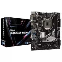 Материнская плата B365 S1151 MATX B365M-HDV ASROCK