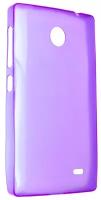 Чехол силиконовый для Nokia X Dual Sim TPU 0.5 mm (Фиолетовый)