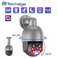 Techage 5MP PTZ Security POE IP-камера видеонаблюдения