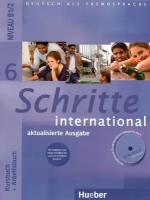 Schritte international 6, Kursbuch+Arbeitsbuch+CD zum Arbeitsbuch,Neub