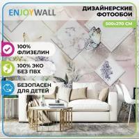 EnjoyWall Фотообои на стену флизелиновые для спальни гостиной Амели 500х270