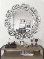 Интерьерное настенное зеркало Corso Brillica диаметр 89 см