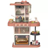 Детская кухня Funky Toys Modern Kitchen, бежевая, вода, муз., св., зв., 38 предметов, 51.5х23.5х72 см FT88336