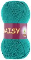 Пряжа Vita cotton Daisy светлая морская волна (4410), 100%мерсеризованный хлопок, 295м, 50г, 1шт