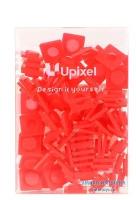 Большие пиксельные фишки (красный цвет), Upixel (Юпиксель)