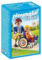 Конструктор Playmobil City Life 6663 Малыш в инвалидной коляске