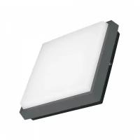 Уличный потолочный светильник светодиодный защищенный LGD-AREA-S175x175-10W Warm3000 (GR, 110 deg, 230V) (Arlight, IP54 Металл, 3 года) 029951 (1 шт.)