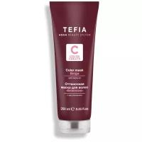 TEFIA COLOR CREATS "Бежевая" Оттеночная маска для волос с маслом монои, 250 мл