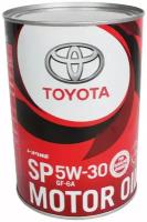 Масло моторное TOYOTA 5W30 SP 08880-13706 1л