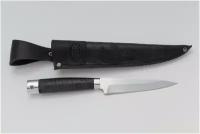 Златоустовский Туристический нож «Джентльмен» НР19, сталь: ЭИ-107, рукоять: дюраль, наборная кожа