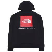 Толстовка The North Face M Raglan Red Box Hoodie TNF Black