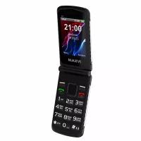 Телефон MAXVI E10, 2 SIM, черный