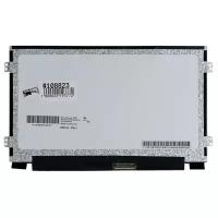 Матрица 10.1 Glare B101AW06 V.1, WSVGA 1024x600, 40L, cветодиодная (LED), AU Optronics, уши Л\П