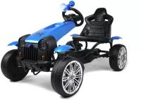 Веломобиль RiverToys C222CC, синий