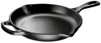 Сковорода чугунная Le Creuset с ручкой ( Matte Black), 20 см