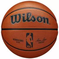 Мяч баскетбольный WILSON NBA Authentic WTB7300XB06, р.6, резина, оранжевый