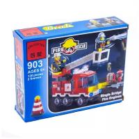 Конструктор пласт. Fire Rescue, 130 дет, 18x14x4,5см, BOX, ENLIGHTEN арт.903