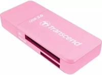 Картридер Transcend TS-RDF5R USB 3.0, розовый