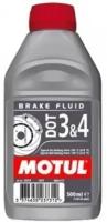 Тормозная жидкость Motul DOT 3&4 Brake Fluid, 0.5 л (102718)