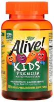 Пастилки Nature's Way Alive! Kids Premium Multivitamin Gummy, 380 г, 90 шт