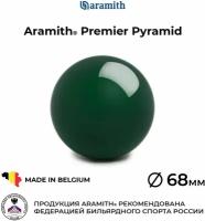 Бильярдный шар-биток 68 мм Арамит Премьер Пирамид / Aramith Premier Pyramid 68 мм зеленый 1 шт