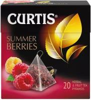 Чайный напиток фруктовый Curtis Summer Berries в пирамидках, 20 пак