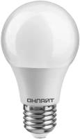 Лампа светодиодная LED Онлайт Promo, E27, A60, 15 Вт, 2700 K, теплый свет