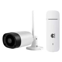 Комплект видеонаблюдения 4G мобильный 2Мп Ps-Link C2XD1-4G 1 камера для улицы
