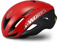 Шлем Specialized S-Works Evade II MIPS, M Flo Red / Chrome