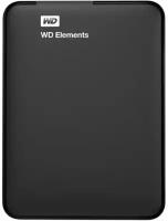 Внешний жесткий диск(HDD) Western Digital WD Elements Portable 4 ТБ WDBU6Y0040BBK-WESN Черный